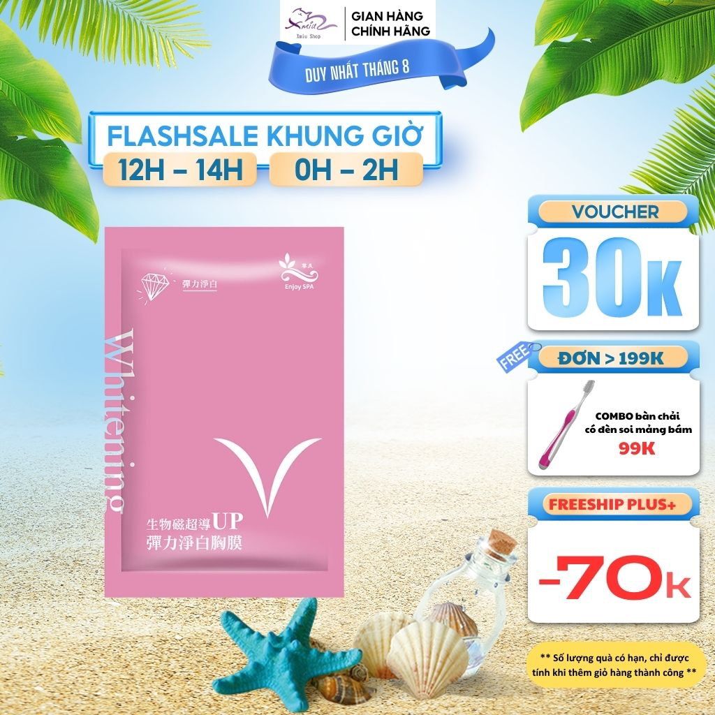 Màng Tinh Chất Làm Trắng Đàn Hồi Siêu Dẫn Sinh Học - Vùng Da Ngực (20g)