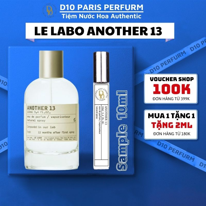 Another 13, 31, 33 Nước hoa Unisex chiết 10ml  Khám phá sự độc đáo và phong cách đa giới tính