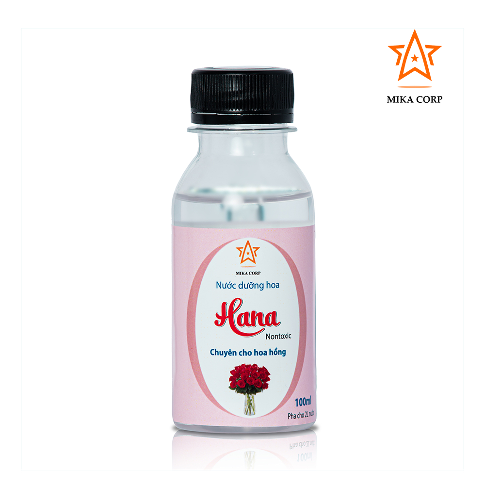 Nước dưỡng hoa Hana chuyên cho hoa hồng 100ml (Pha cho 2 lít nước)