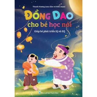 Sách Đồng dao cho bé học nói bìa cứng