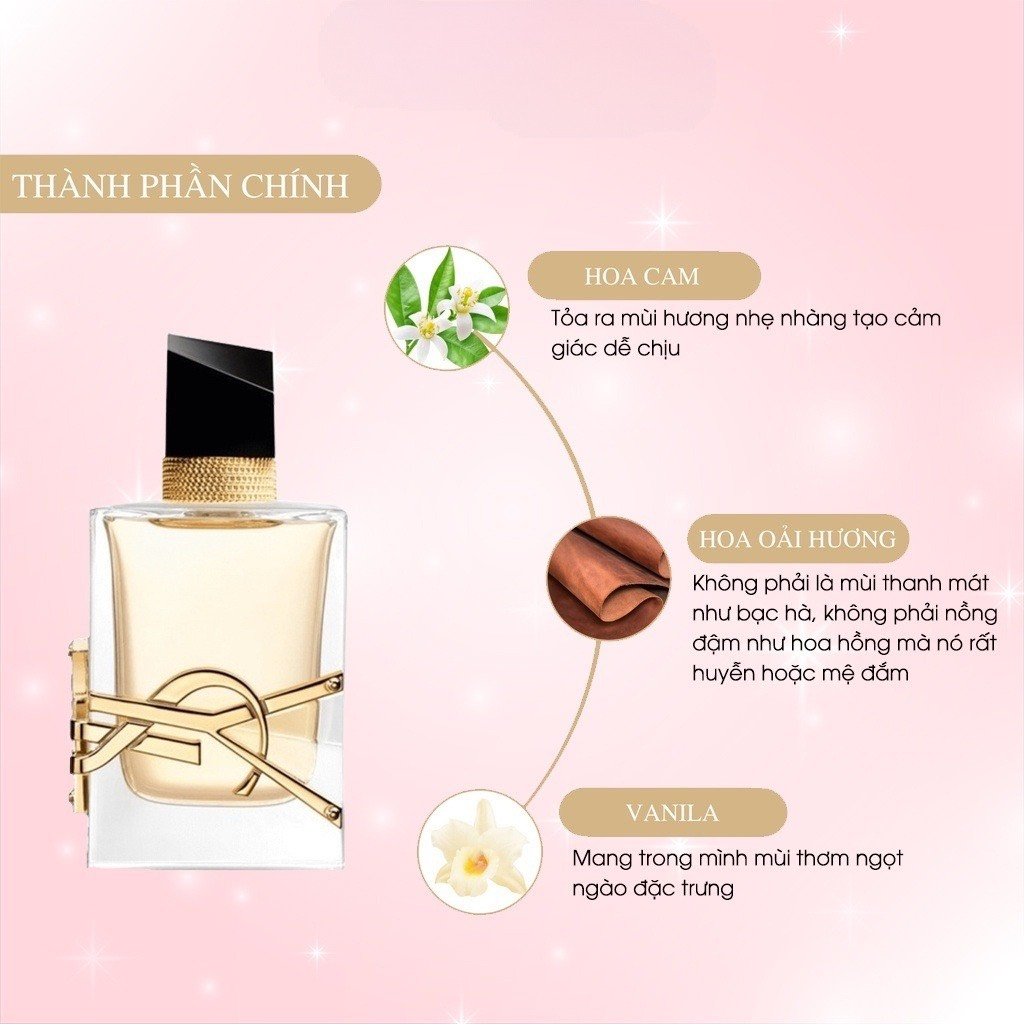 Nước Hoa Nữ YSL Libre EDP dung tích 90ml , hương thơm nữ mang hương thơm nống nàn ấm áp - D U Y Perfume