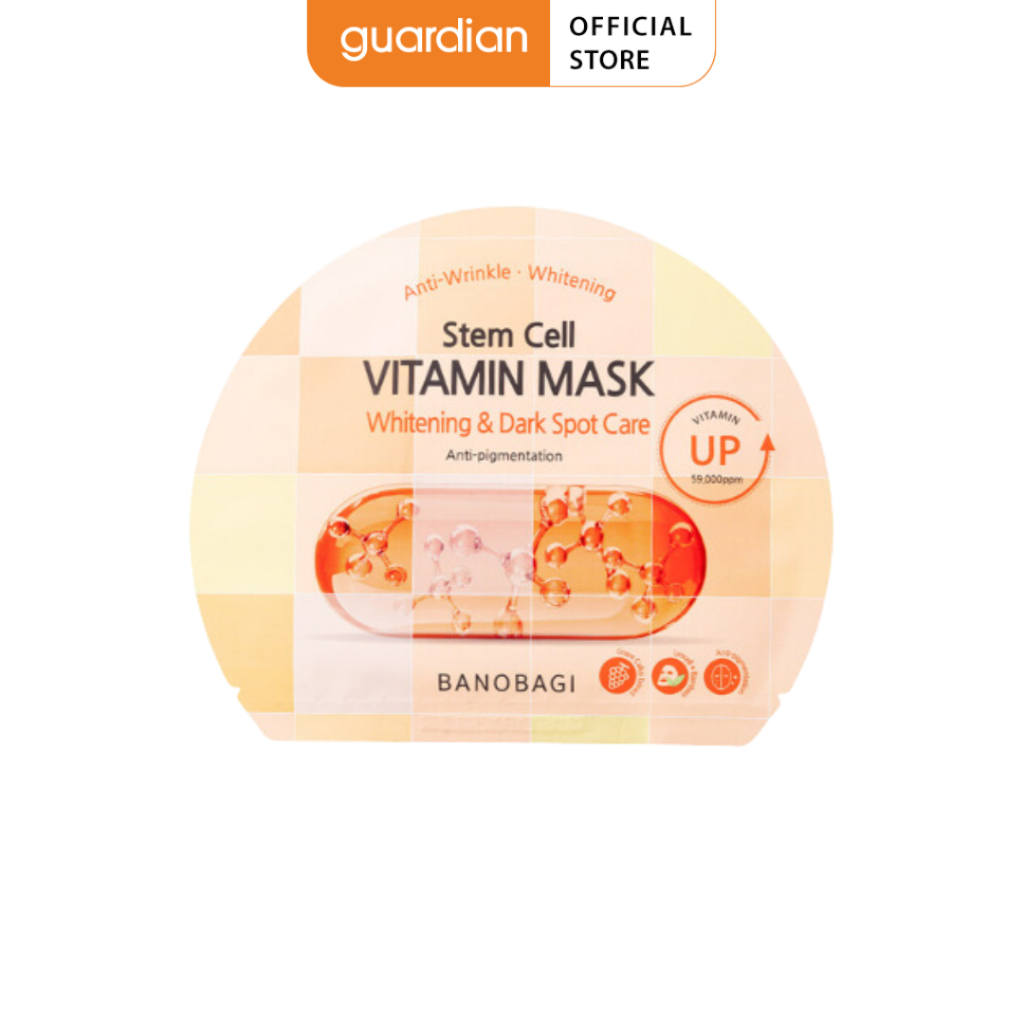 Mặt Nạ Dưỡng Sáng Da Làm Mờ Đốm Nâu Banobago Stem Cell Vitamin Mask Whitening And Dark Spot Care 30g