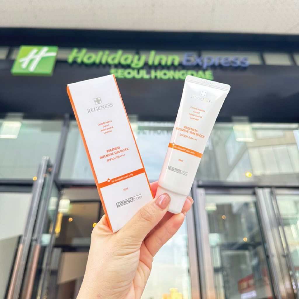 Kem chống nắng Regeness Intensive Sunblock - kcn của Viện Da Liễu Hàn Quốc