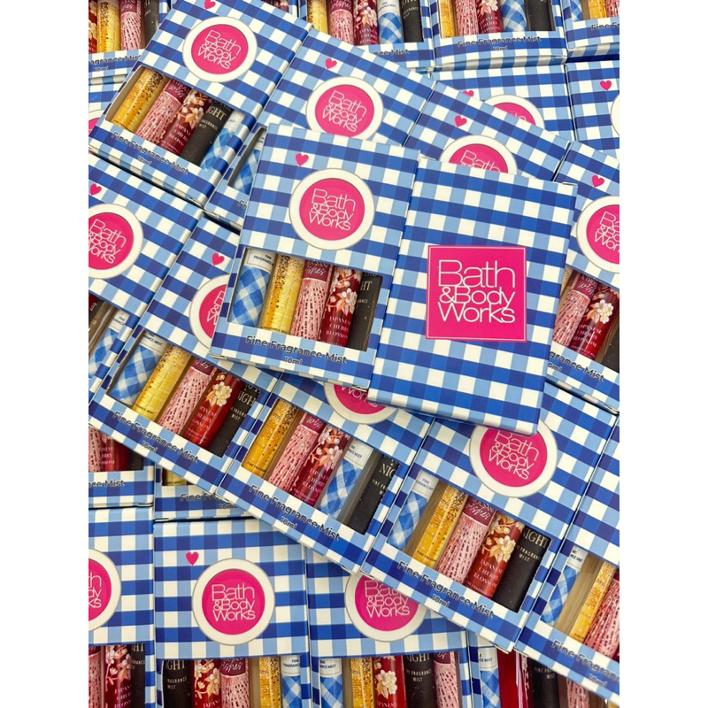 SET CHIẾT XỊT THƠM TOÀN THÂN BATHBODYWORKS 10ml*5