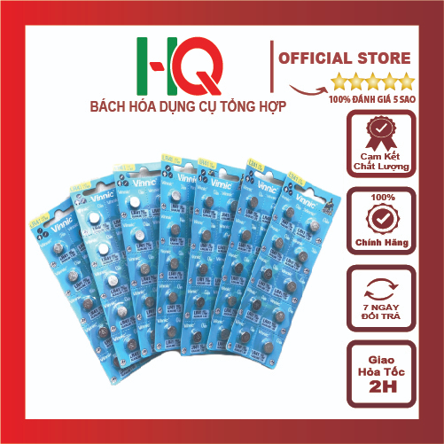 CỰC RẺ Pin đồng hồ Vinnic LR41 vỉ 10 viên – Bách hoá dụng cụ tổng hợp HQ