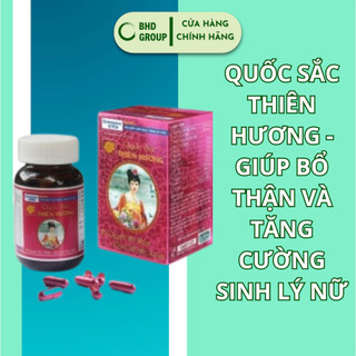 QUỐC SẮC THIÊN HƯƠNG - GIÚP BỔ THẬN VÀ TĂNG CƯỜNG SINH LÝ NỮ