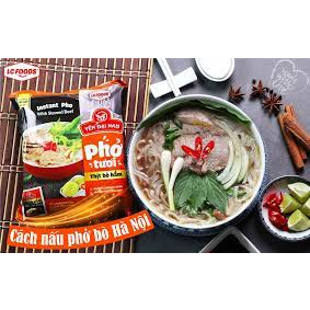 Phở LC Foods Tươi Thịt Bò Bằm Gói 90G Yến Đại Nam