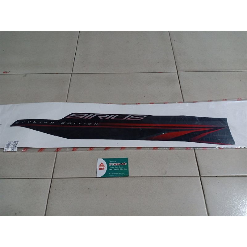 Tem xe Sirius 2020 Đen chính hãng xe Đen