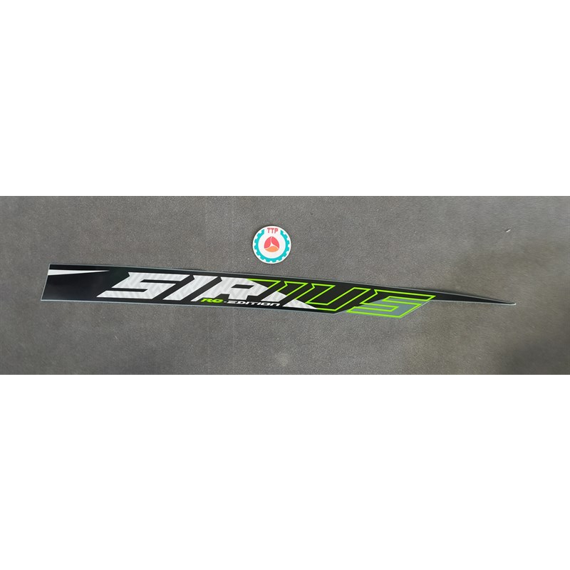 Tem xe Sirius Xanh Nhám 2021 chính hãng