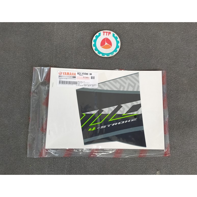 Tem xe Sirius Xanh Nhám 2021 chính hãng