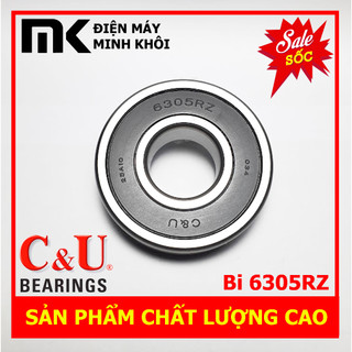 Bạc đạn - vòng bi 6305rz - c&u chính hãng cho động cơ, mô tơ...