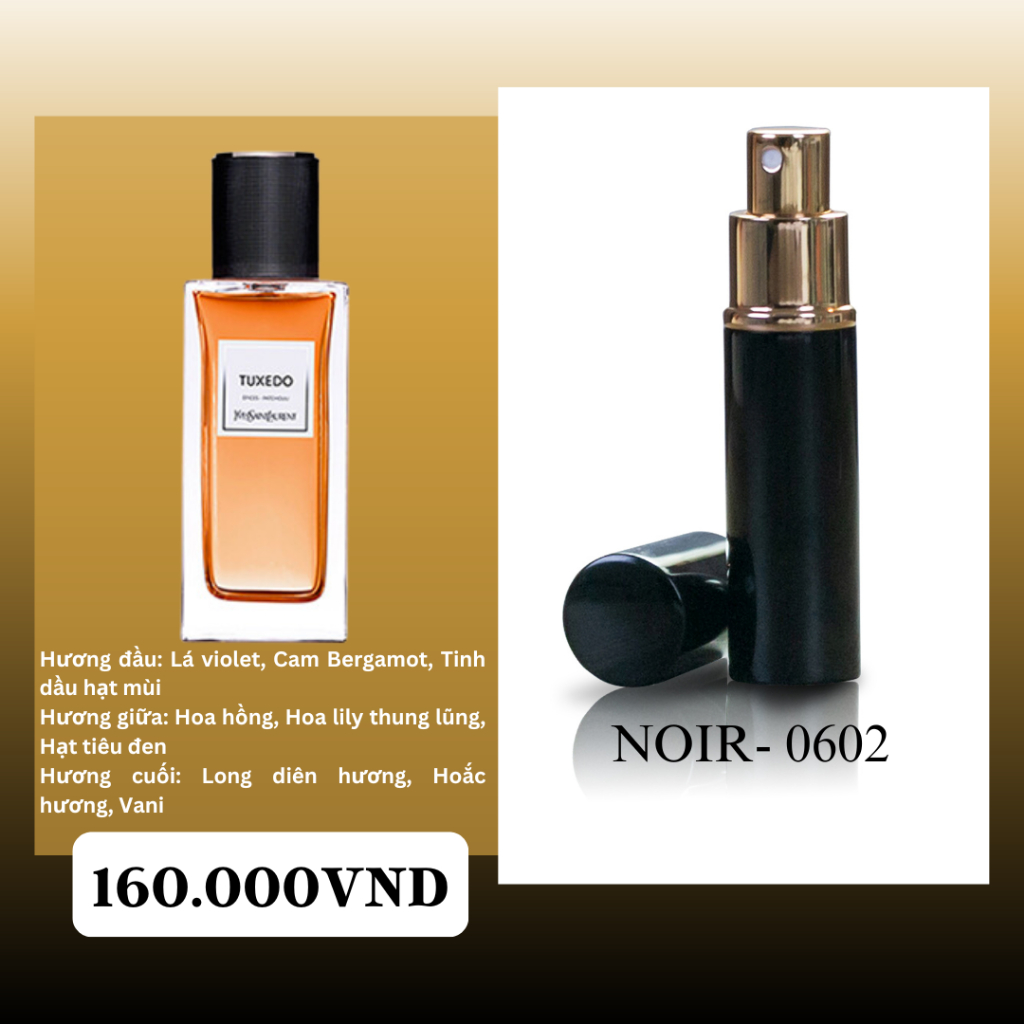 Nước Hoa Cao Cấp Yves Saint Laurent Tuxedo (Noir 0801)