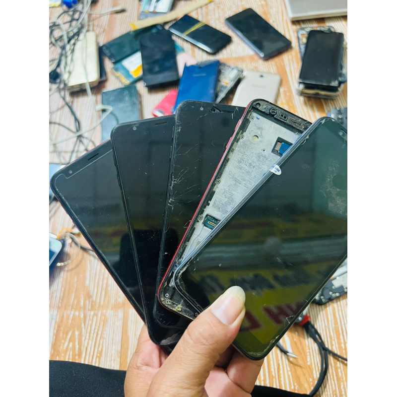 Xác điện thoại Samsung J6 Plus hư màn hình. Mã J610F. Bao main rin full chức năng. BH 1 năm