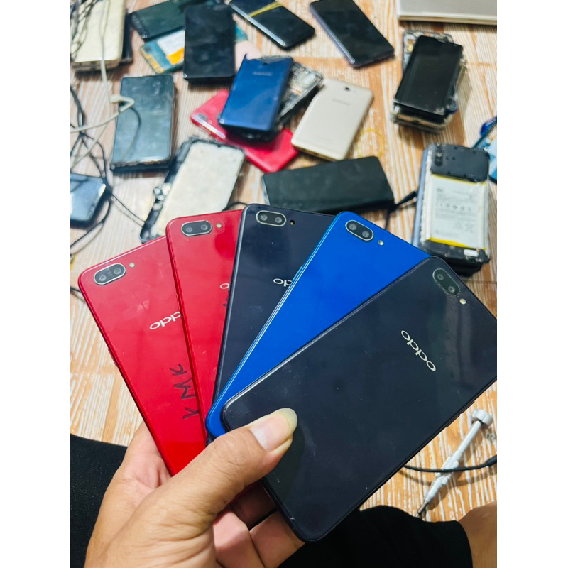 Xác điện thoại Oppo A3s hư màn hình. Cụm Oppo A3s hư màn hình. Bao main rin full chức năng. BH 1 năm