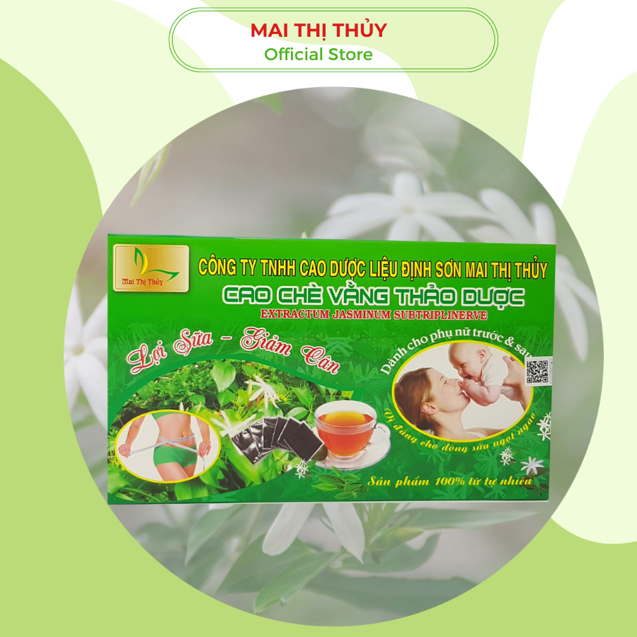 Cao chè vằng lợi sữa hộp 500gr - Giúp lợi sữa, cải thiện chất lượng sữa và giảm cân hiệu quả cho mẹ sau sinh