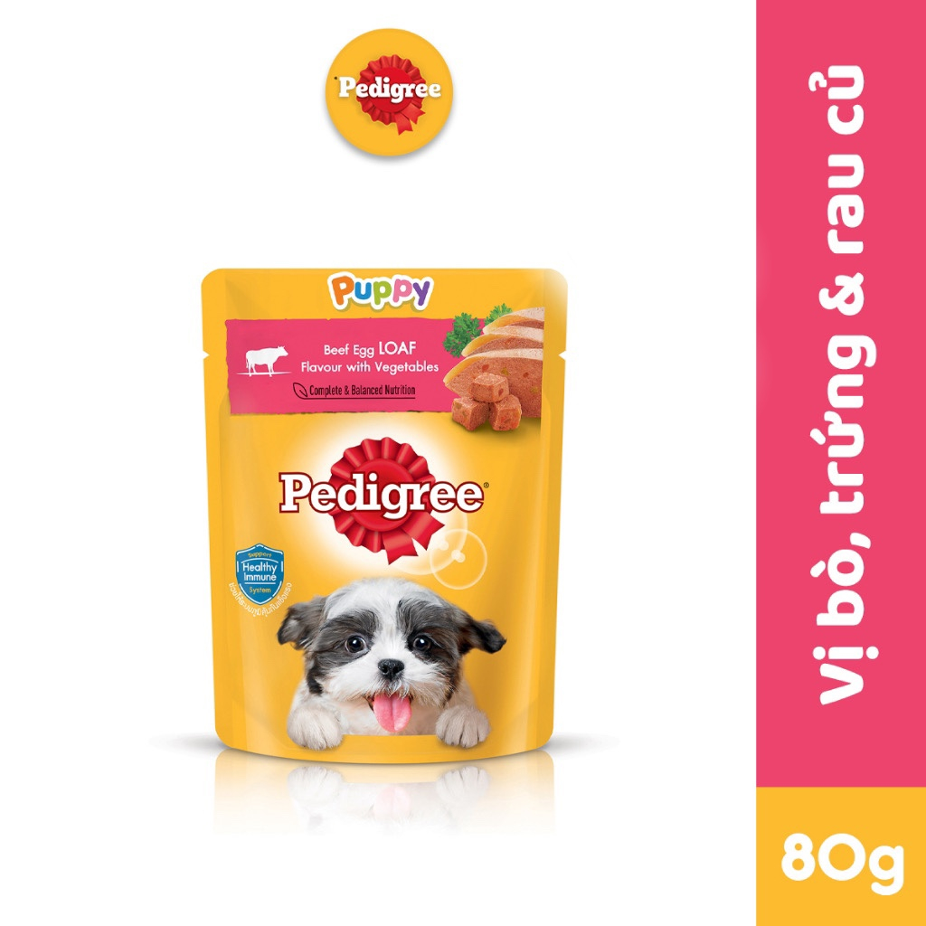 Pate cho chó Pedigree Gói 80g __