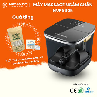 Máy massage bằng túi khí và ngâm chân thải độc nevato nvfa405