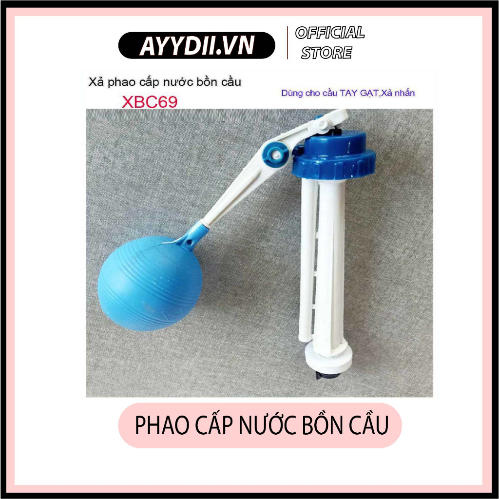 Cụm Phao Cấp Nước Cho Bồn Cầu, Cụm Cấp Nước Cho Xí Bệt, KAG-XBC69
