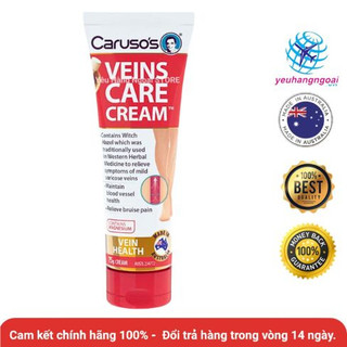 Kem bôi suy giãn tĩnh mạch Caruso’s Veins Care Cream 75g của Úc.