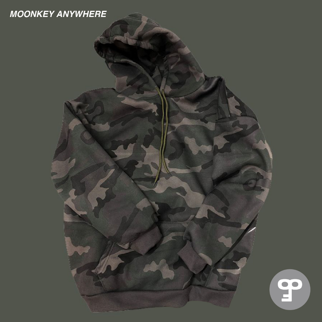 Hoodie Camo Kiểu Streetwear