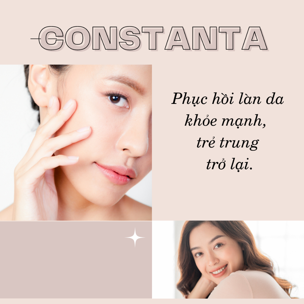 Kem dưỡng trắng da Constanta Anti-Wrilkle Snail Cream White giúp da trắng hồng tự nhiên, tái tạo da và ngừa lão hóa 50ml