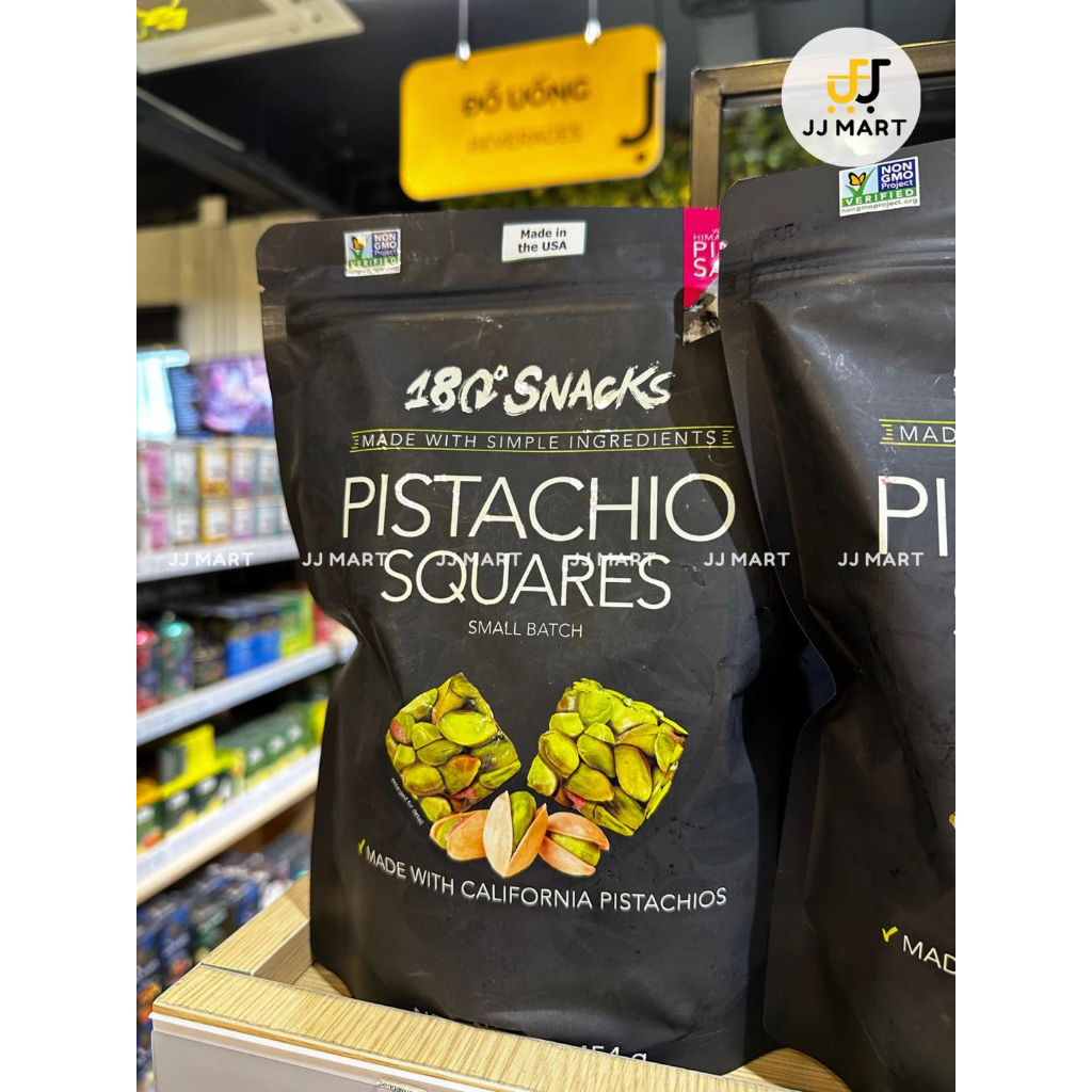 180 SNACK - HẠT DẺ CƯỜI HỮU CƠ TỪ MỸ