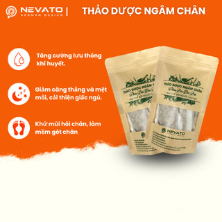 Thảo Dược Ngâm Chân Thải Độc Giúp Lưu Thông Khí Huyết Ăn Ngon Ngủ Khỏe Gồm 10 Gói 10Gam