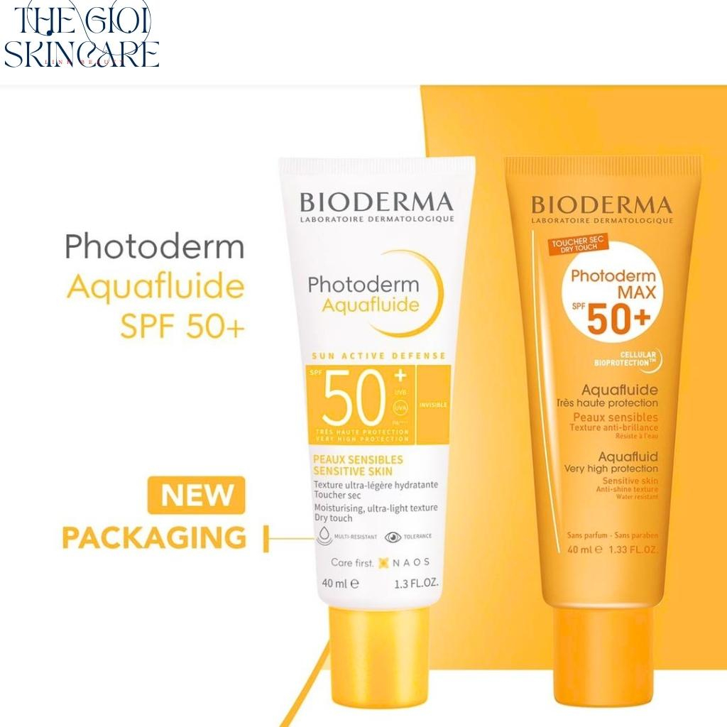 Kem chống nắng Bioderma SPF50, kem chống nắng dành cho da khô da hỗn hợp và da dầu mụn chính hãng