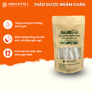 Thảo Dược Ngâm Chân Thải Độc Từ Thiên Nhiên Cao Cấp Giúp Ngủ Ngon Món Quà Cho Bố Mẹ Gồm 10 Gói 10Gam