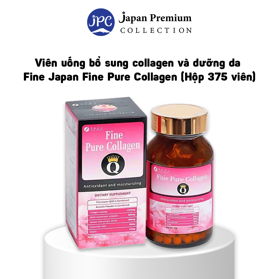 Viên uống bổ sung collagen và dưỡng da Fine Japan Fine Pure Collagen