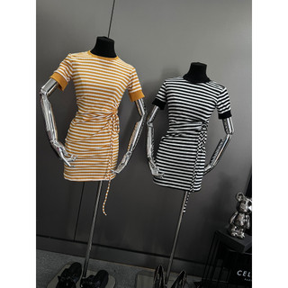 ĐẦM BODY SỌC RÚT DÂY EO[D0043]