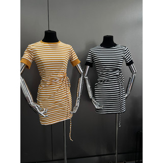ĐẦM BODY SỌC RÚT DÂY EO[D0043]