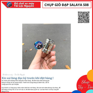 CHỤP GIÒ ĐẠP INOX SALAYA CHO XE MÁY