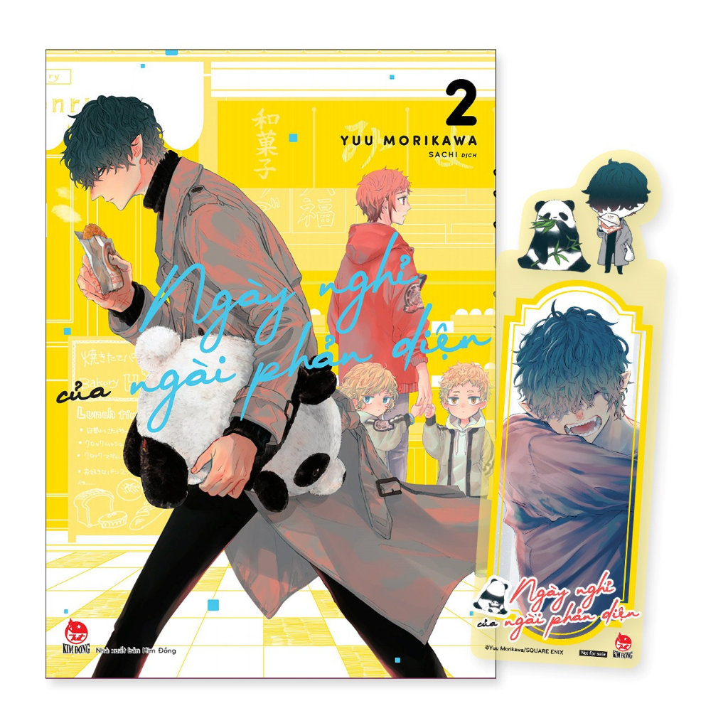 Sách - Ngày Nghỉ Của Ngài Phản Diện: Tập 2 - Tặng Kèm PVC Bookmark