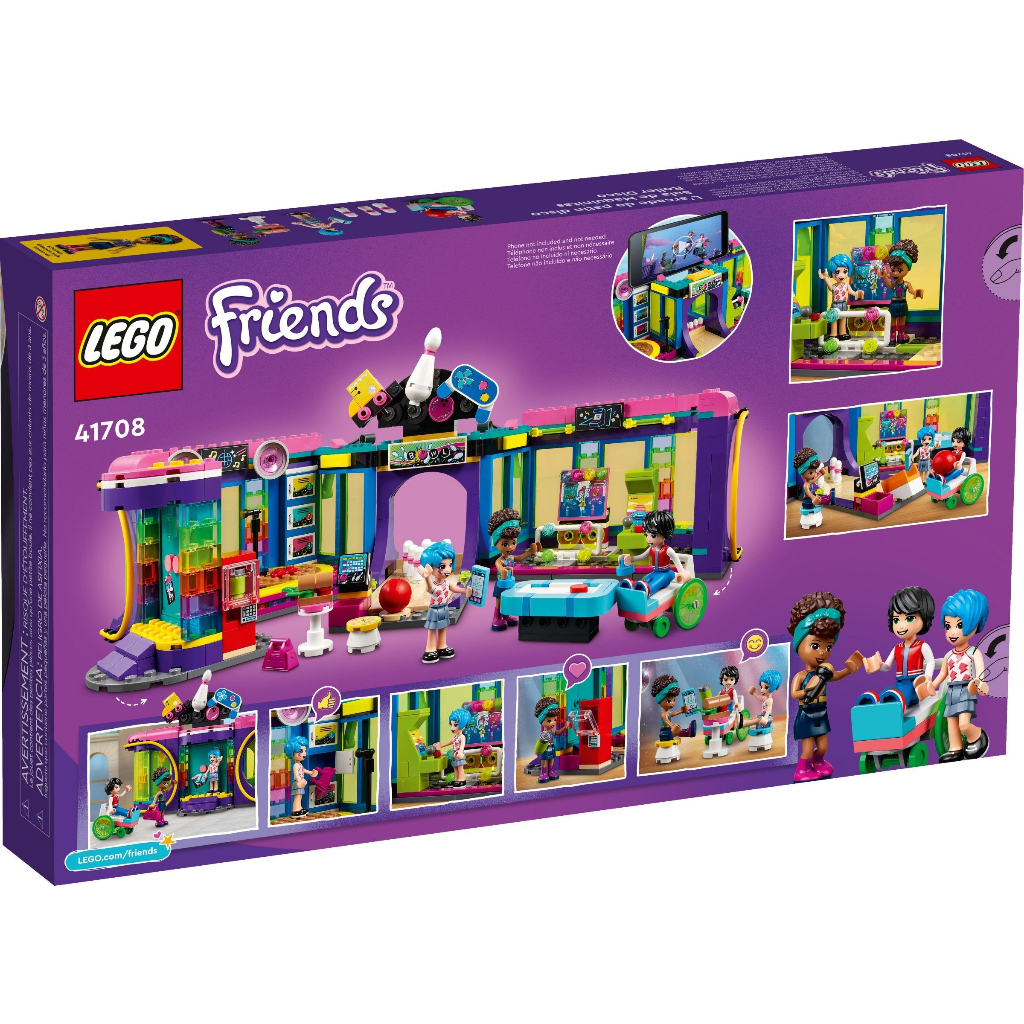 LEGO 41708 Friends - Khu vui chơi giải trí thành phố Heartlake