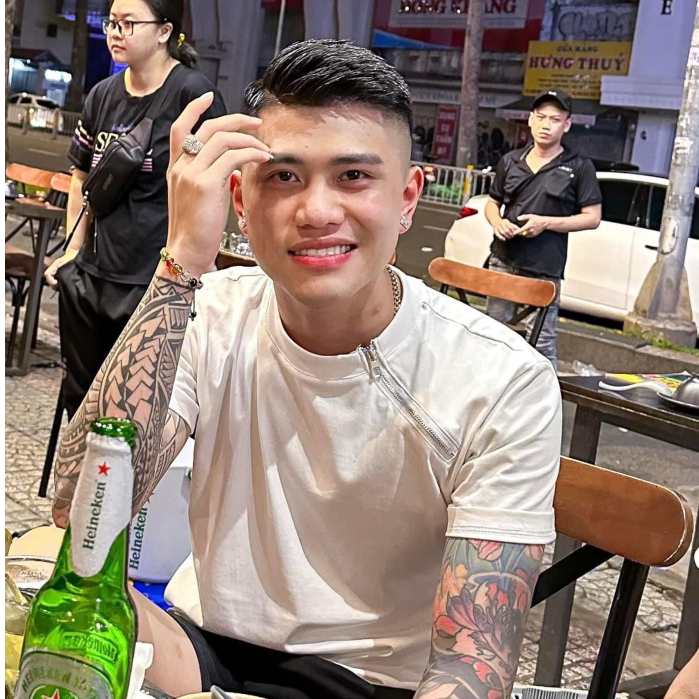 Áo Thun Nam DSQ Khóa Rip Ở Cổ  Hình In Nhiệt Cao Vải Cotton Co Dãn 4 Chiều Phù Hợp Cho Nam