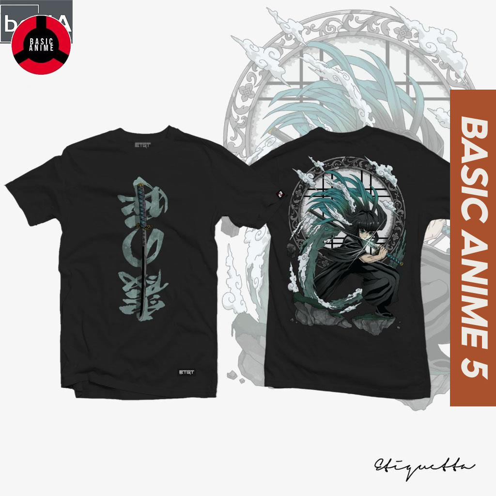 Áo thun hình Anime Demon Slayer - Muichiro Tokito v3 cực chất giá rẻ mẫu HOT bán chạy