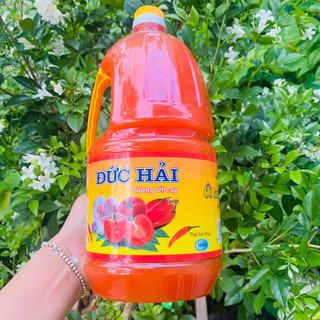 Tương ớt cay Đức Hải hoặc,thơm thực can 2Lít