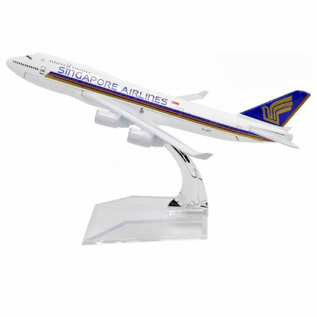 Mô hình máy bay Singapore Airlines Boeing B777 16cm MB16072