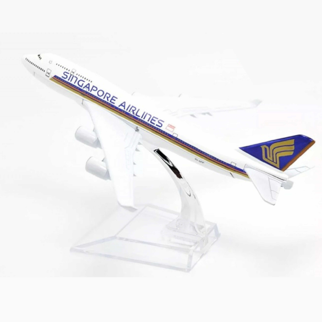 Mô hình máy bay Singapore Airlines Boeing B777 16cm MB16072