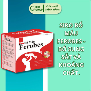 SIRO BỔ MÁU FEROBES - NHẬT VIỆT PHARMA - BỔ SUNG SẮT VÀ KHOÁNG CHẤT.