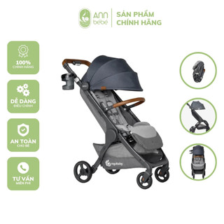 Xe đẩy gấp gọn ergo baby metro+ deluxe – màu london grey | annbebe