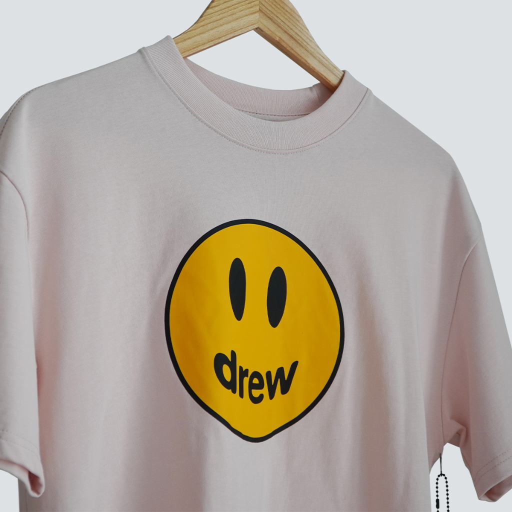 Áo Thun Mặt Cười, Form Oversized Unisex Tay Lỡ Nhiều Màu, Áo Drew House Mascot SS Tee