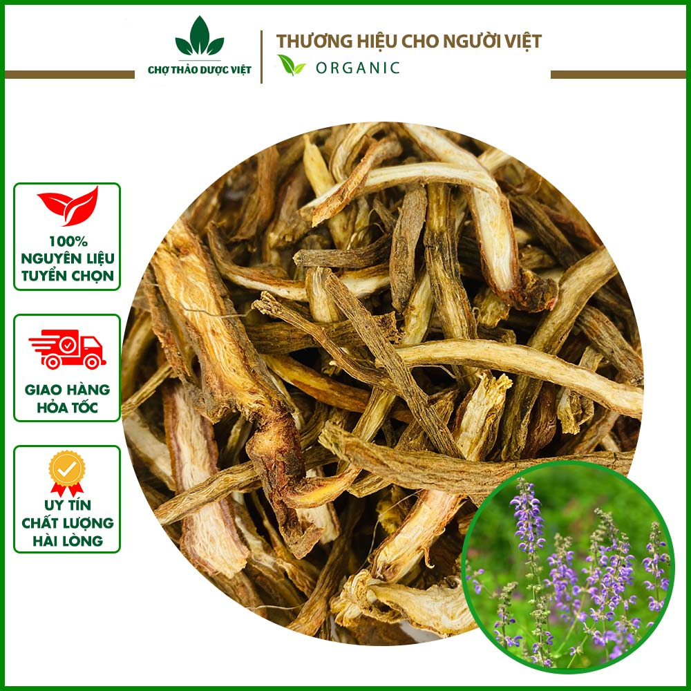 Đan sâm 1kg (Đơn sâm thái phiến, khô, thơm) - Chợ Thảo Dược Việt