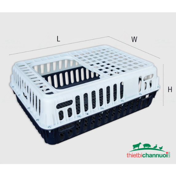 LỒNG BẮT GÀ MẪU THẤP KÍCH THƯỚC : 740x540x260 mm