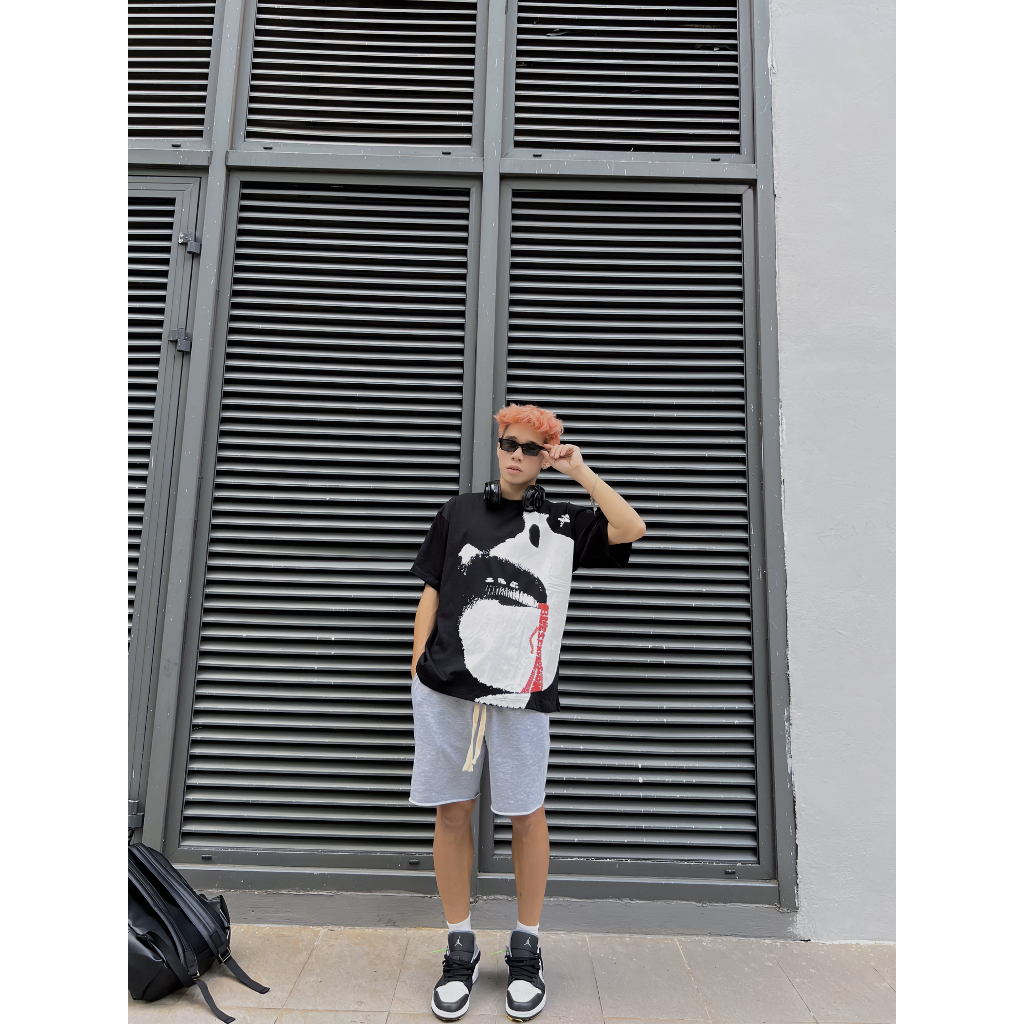 Áo thun The Xide áo phông unisex hình in form rộng chất cotton 2 chiều định lượng 250gr co giãn