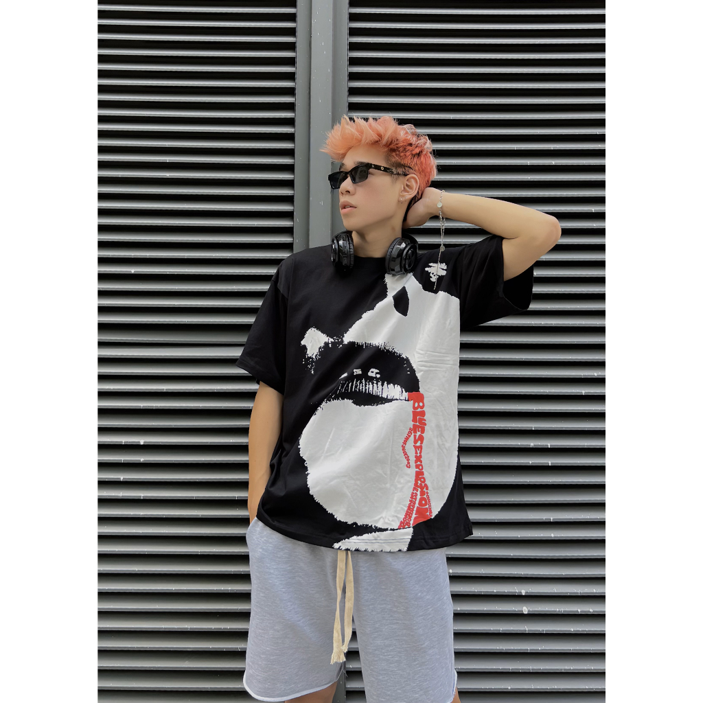 Áo thun The Xide áo phông unisex hình in form rộng chất cotton 2 chiều định lượng 250gr co giãn