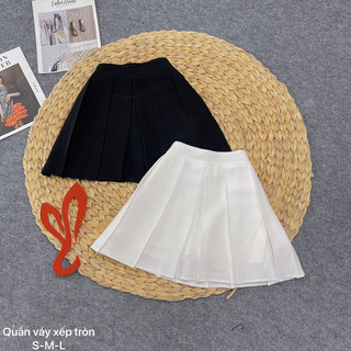 Quần giả váy xếp ly co giãn