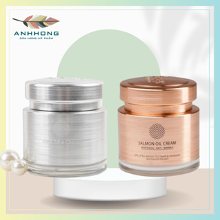 Kem cá hồi Salmon Oil Cream Cre8skin, dưỡng ẩm nuôi da, làm mờ nám, vết thâm, tàn nhan