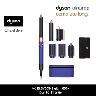 Máy tạo kiểu tóc Dyson Airwrap TM Complete Long (Vinca Blue/Rosé)